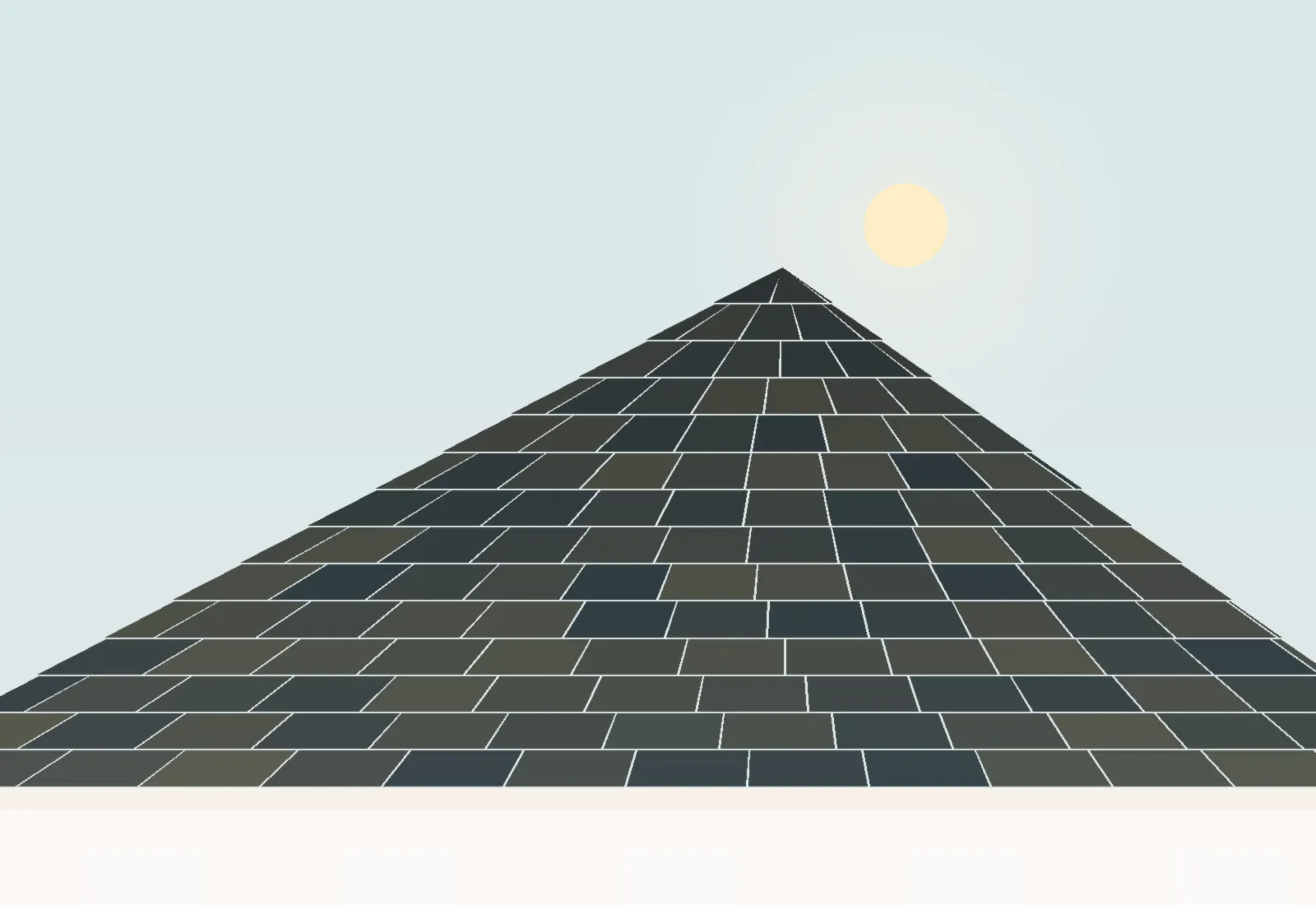 Two roofers in safety harnesses working on a dark asphalt shingle roof
